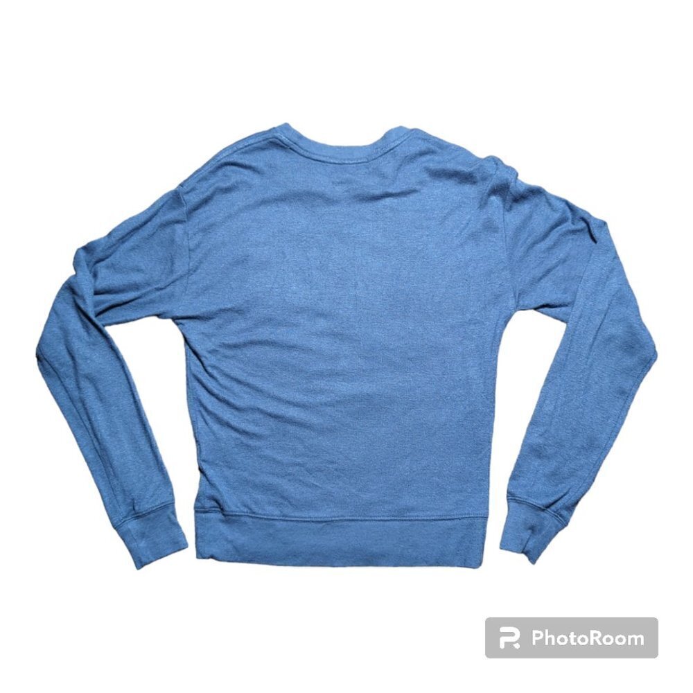 Spiritual Gangster Women's Long Sleeves T- Shirt Size Medium M Color Blue - Picture 2 of 7